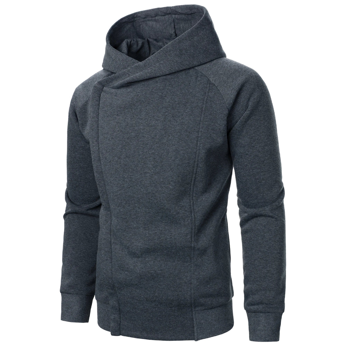 Sweat à capuche zippé homme à poches 2