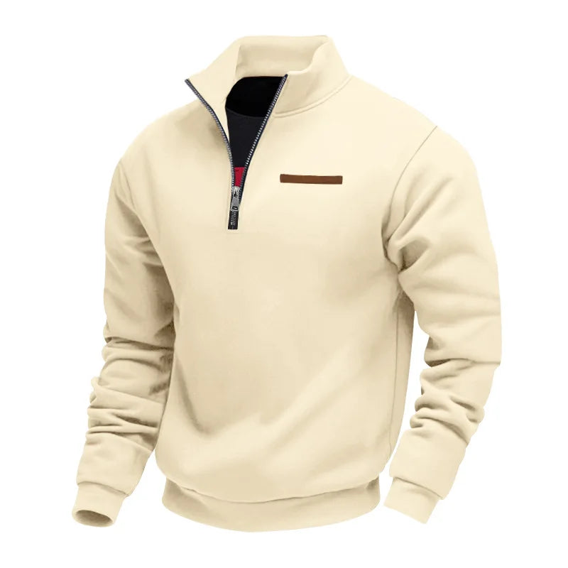 Sweat polaire homme coupe moderne 1