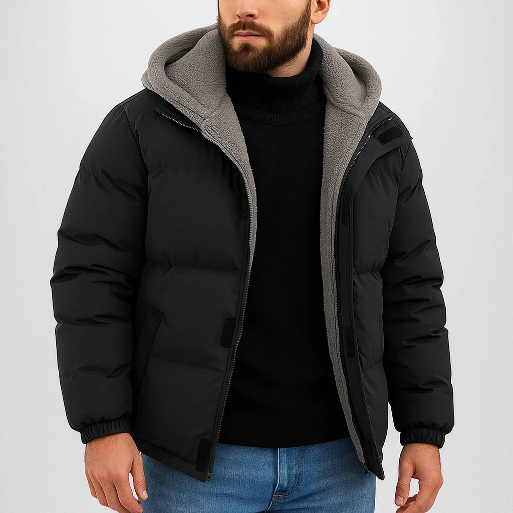 Antoine – Manteau d’hiver avec doublure chaude homme