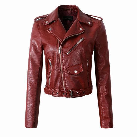 Sophie – Veste femme biker