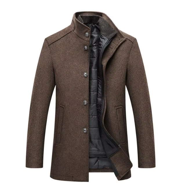 Veste d'hiver isolée homme coupe-vent à rembourrage 1