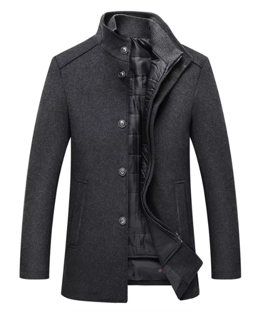 Veste d'hiver isolée homme coupe-vent à rembourrage 2