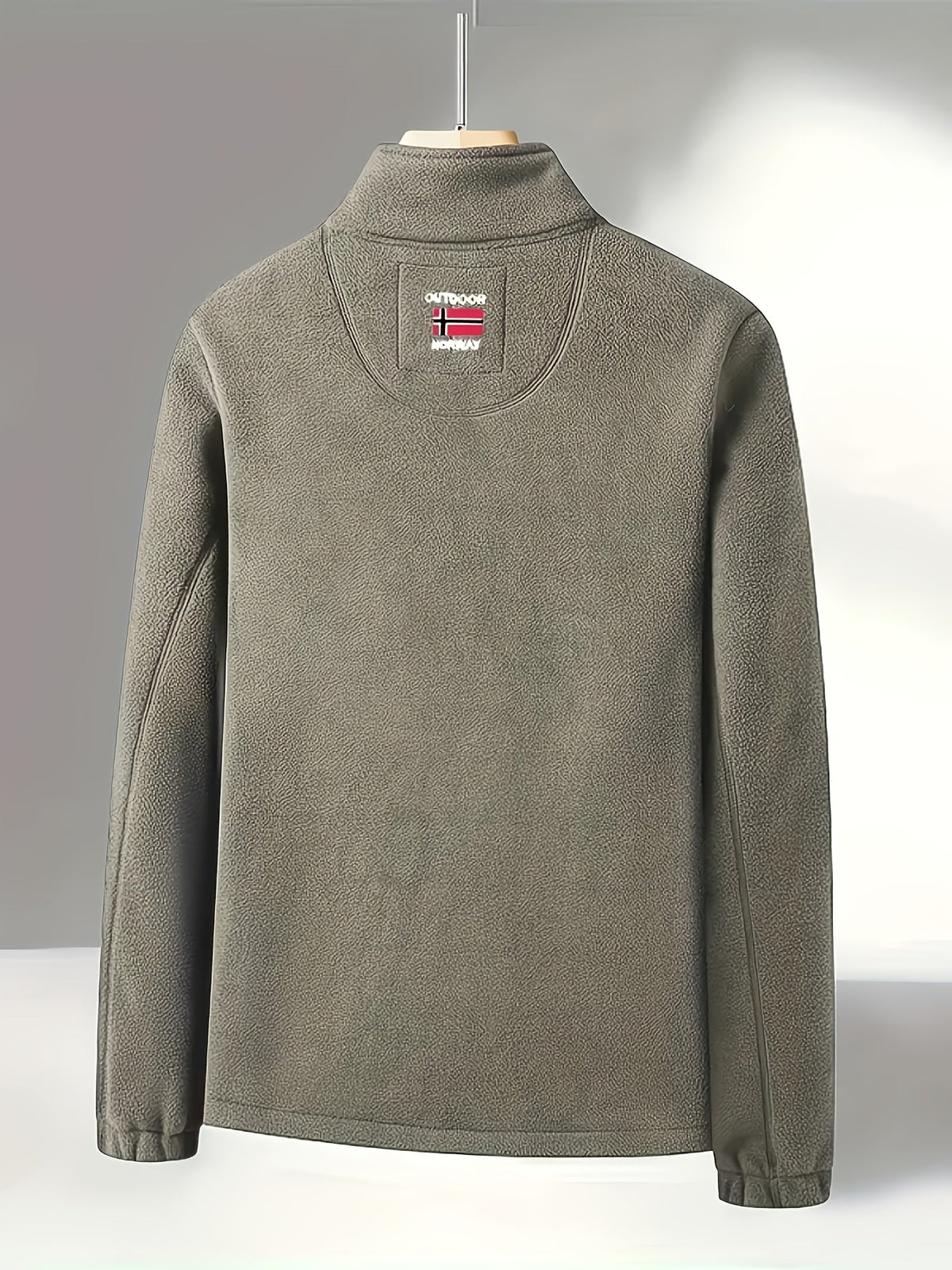 Veste polaire homme légère et chaude à col montant 18