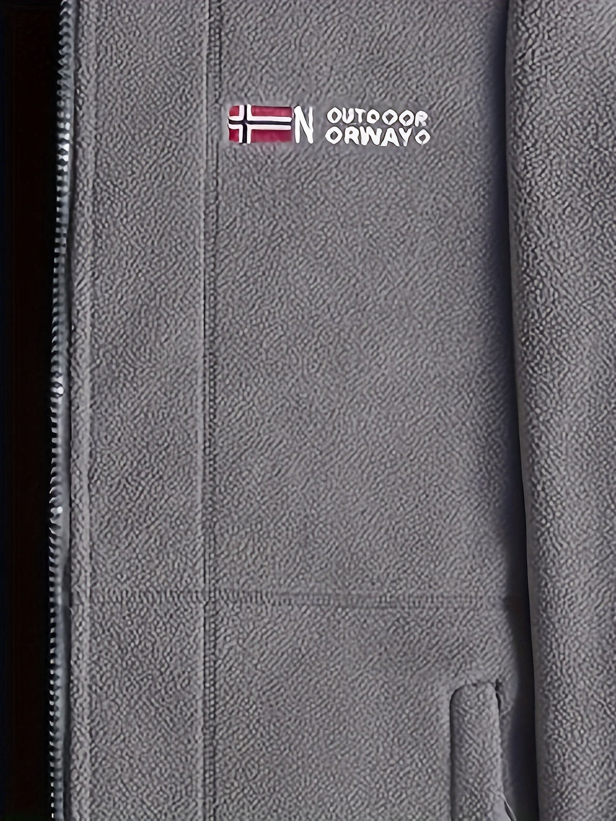 Veste polaire homme légère et chaude à col montant 24
