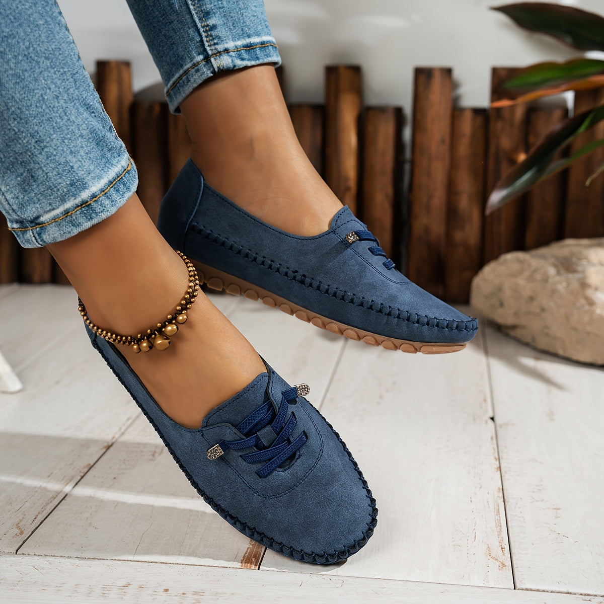Mocassins femme souples, légers et antidérapants 2