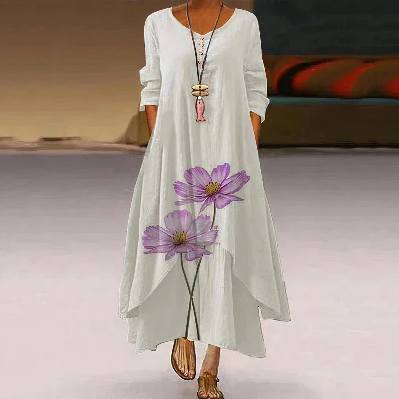 Fleur – Robe élégante femme