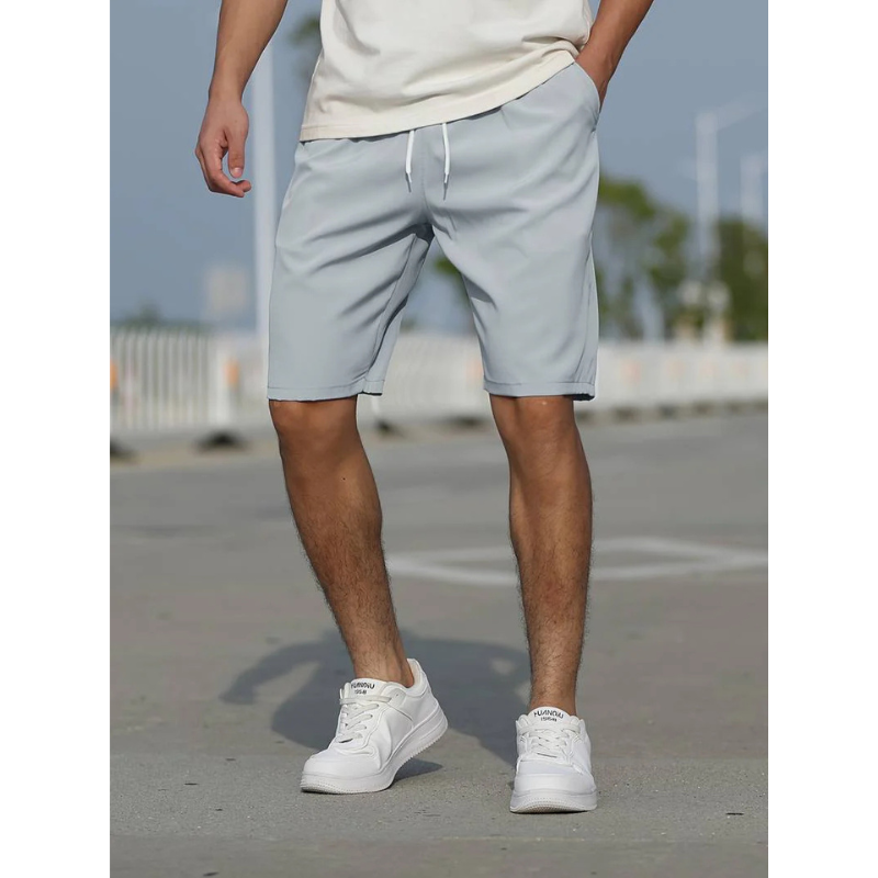 Axel – Short casual avec cordon de serrage à la taille et taille basse homme