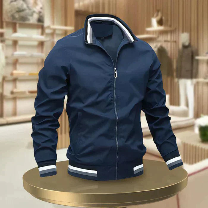 Blouson pour homme automne léger respirant en polyester avec coupe regular Bastien