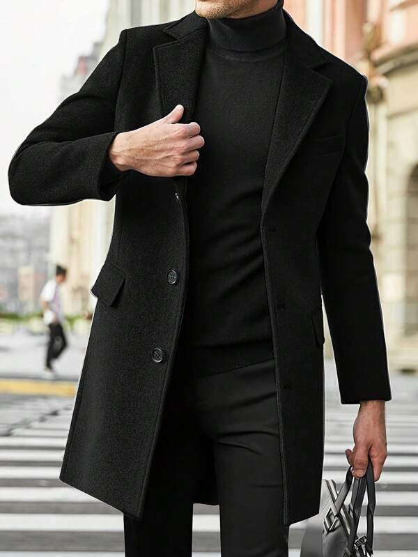 Pierre – Manteau homme ajusté