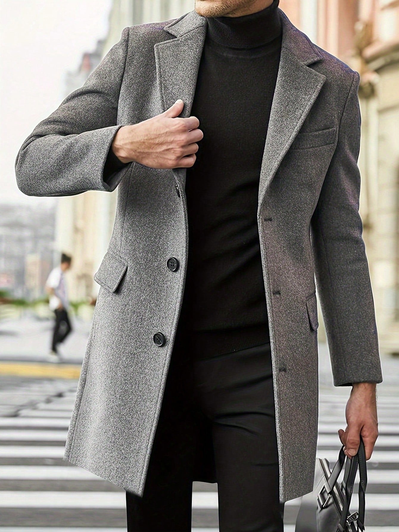 Pierre – Manteau homme ajusté