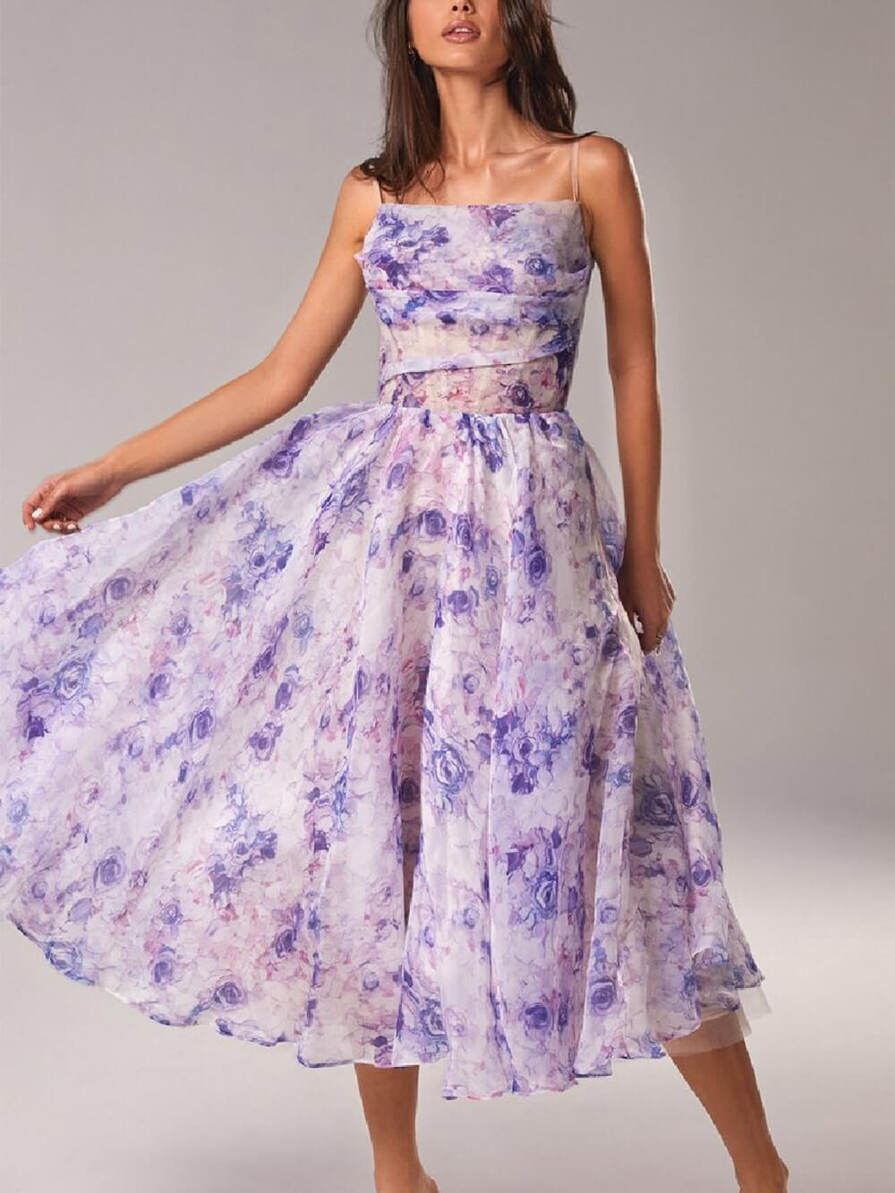 Sabine – Robe midi d'été femme
