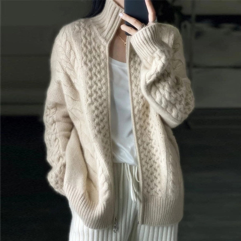 Élodie – Gilet femme zippé