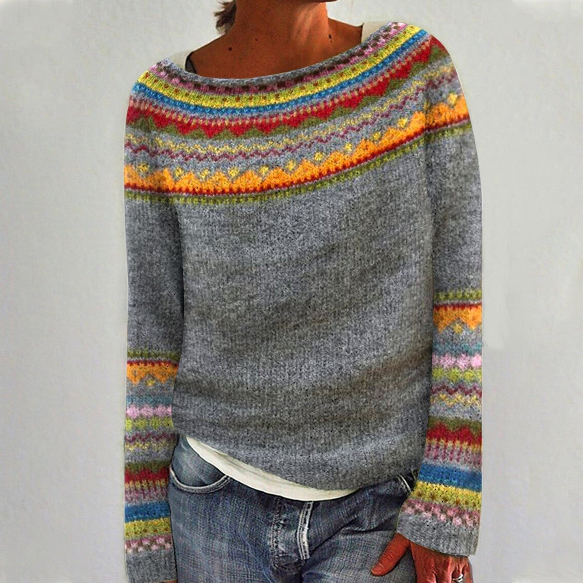 Camille – Pull femme tricoté