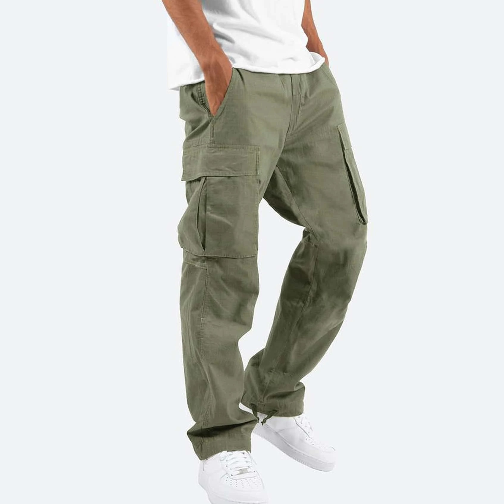 Pantalon cargo homme – confort décontracté et style affirmé pour la mi-saison