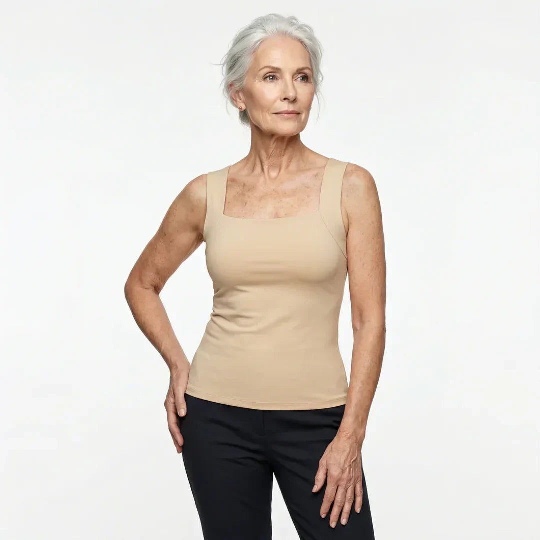 Fabienne – Débardeur à soutien-gorge intégré femme