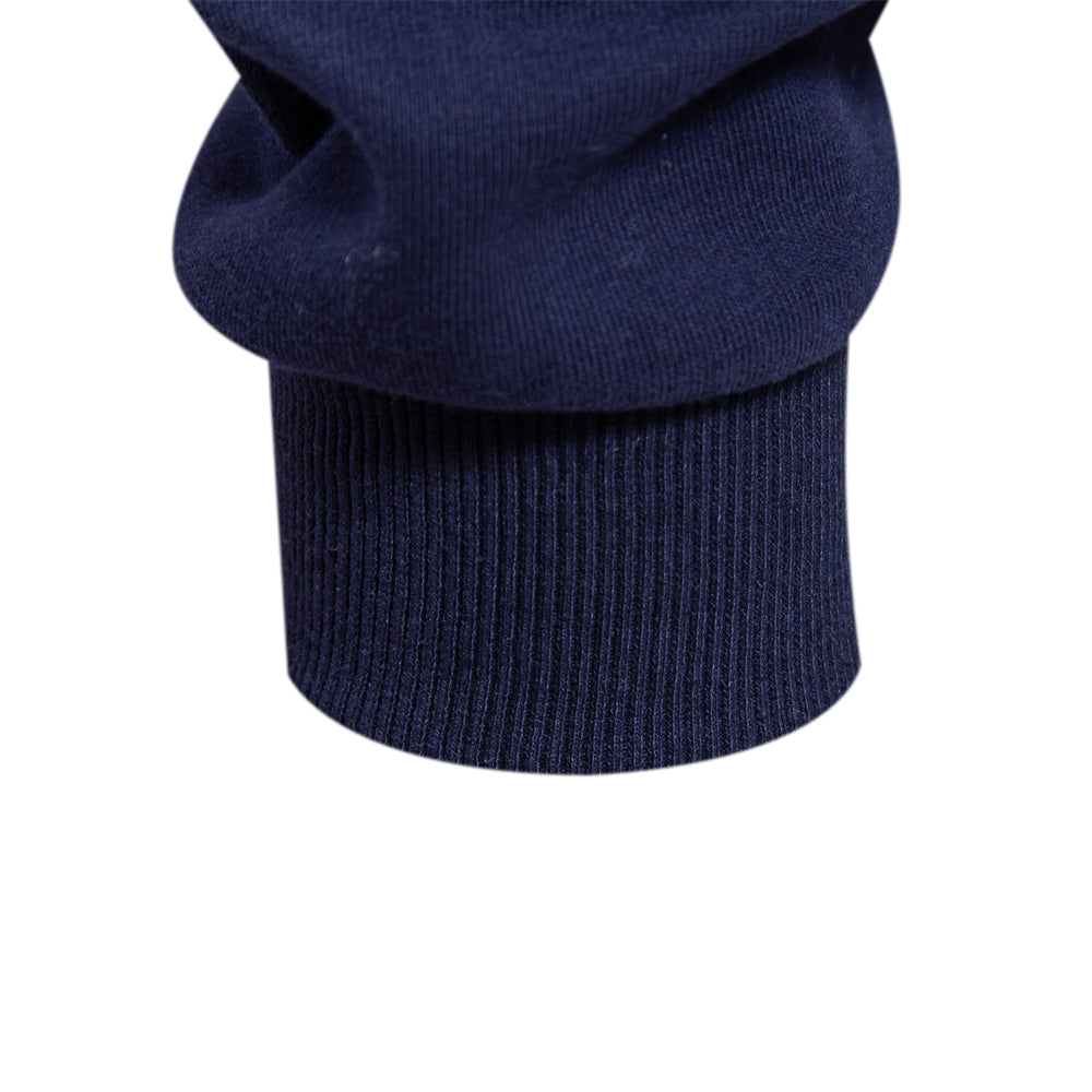 Polo à manches longues pour homme automne élégant respirant en coton avec col contrasté Fabien