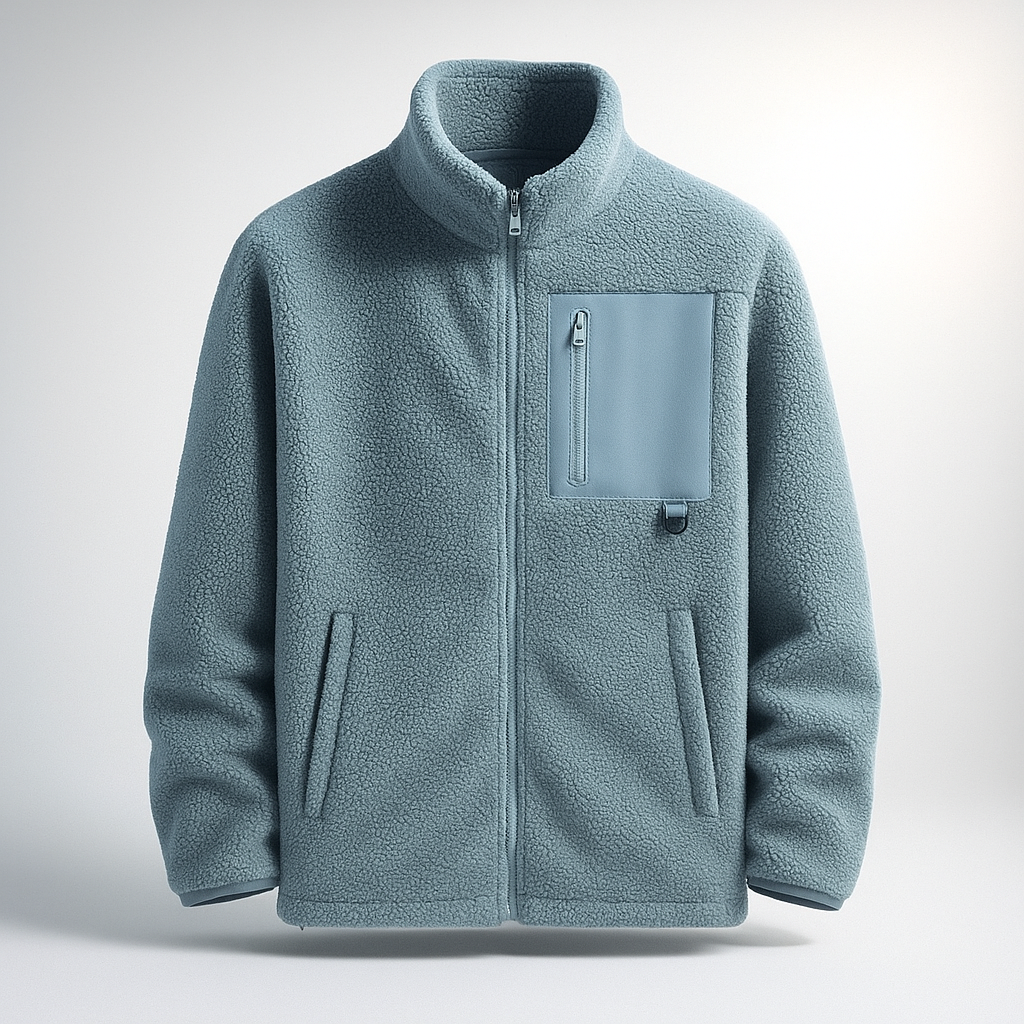 Clément – Veste polaire zippée d’hiver homme