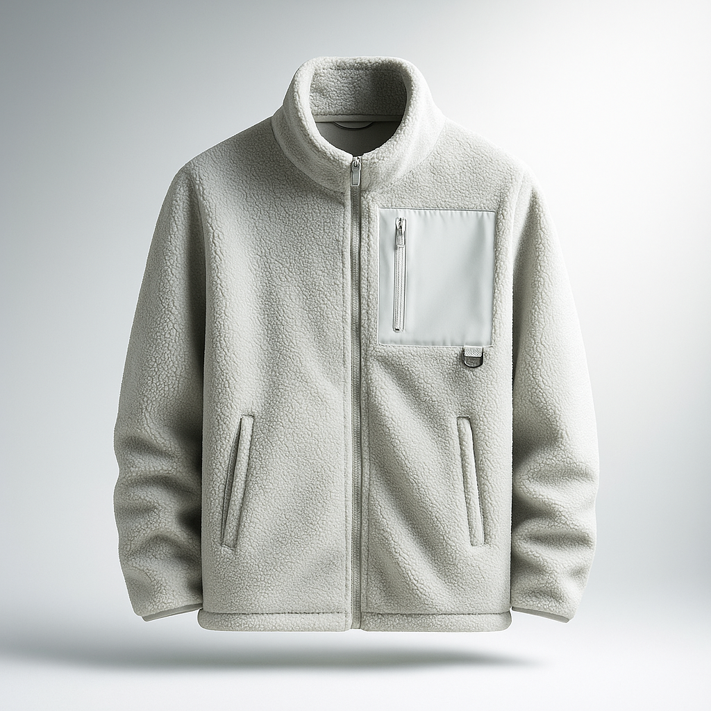 Clément – Veste polaire zippée d’hiver homme