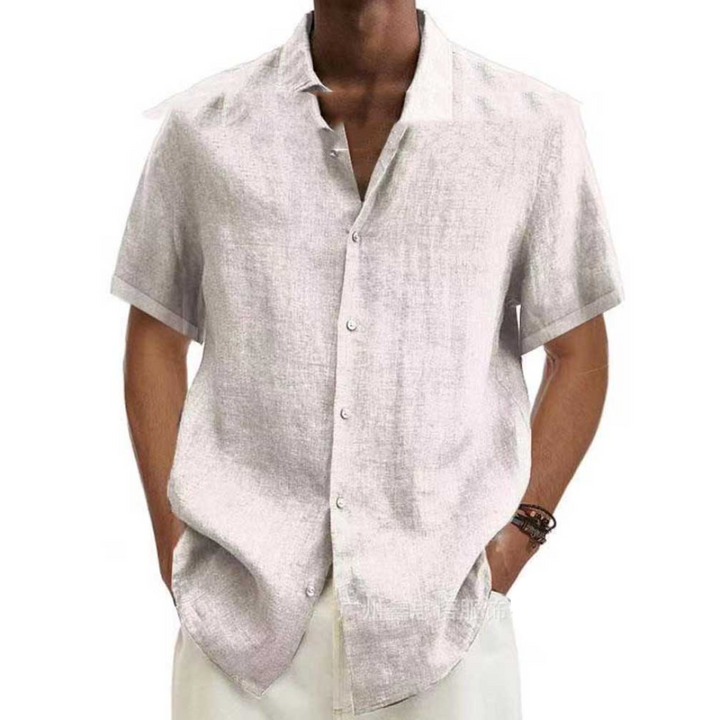 Nicolas – Chemise à manches courtes à la coupe décontractée homme