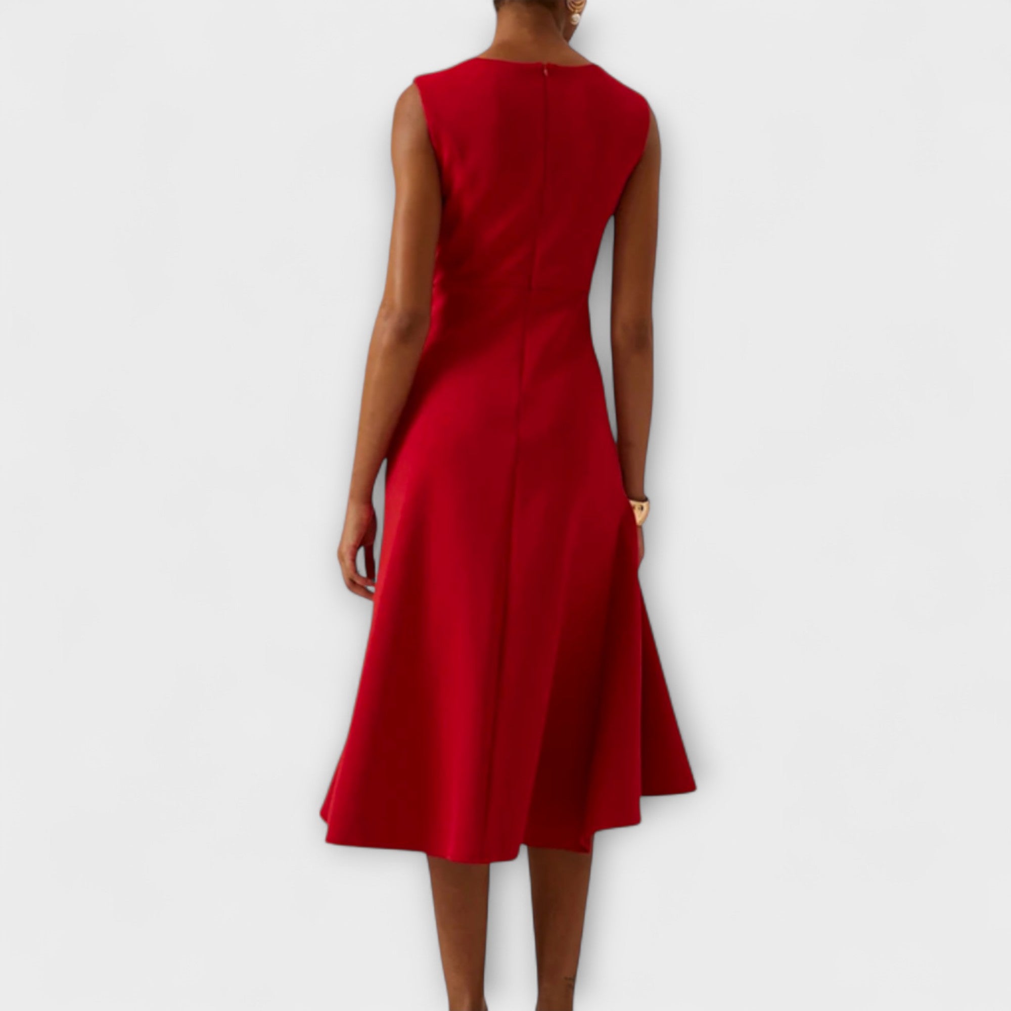Aurélie – Robe midi sophistiquée femme