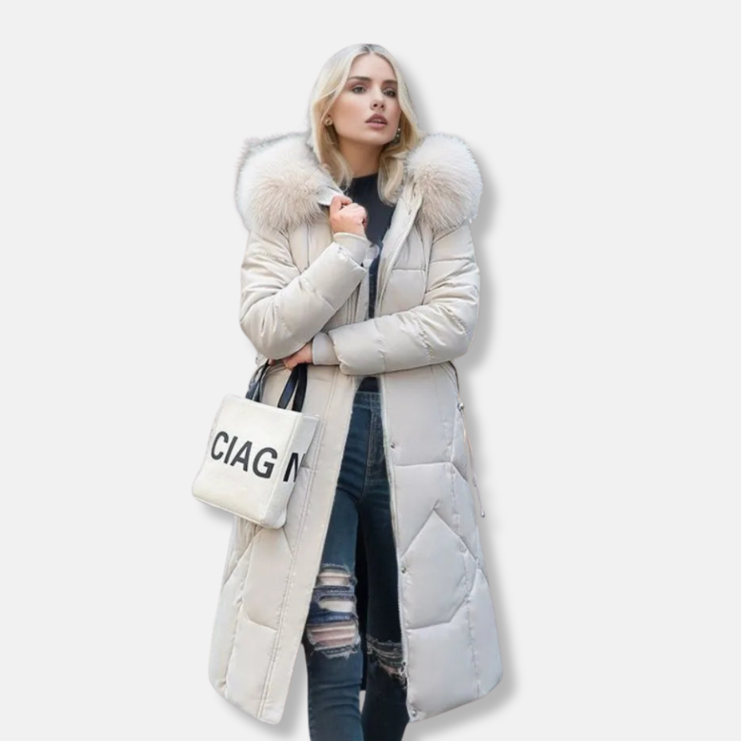 Marion – Long manteau puffer matelassé femme