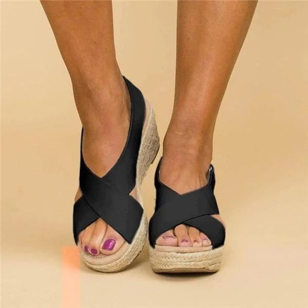 Léonie – Sandales espadrilles femme