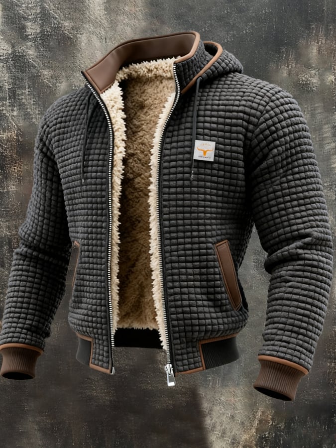 Thomas – Veste d’hiver matelassée en polaire homme