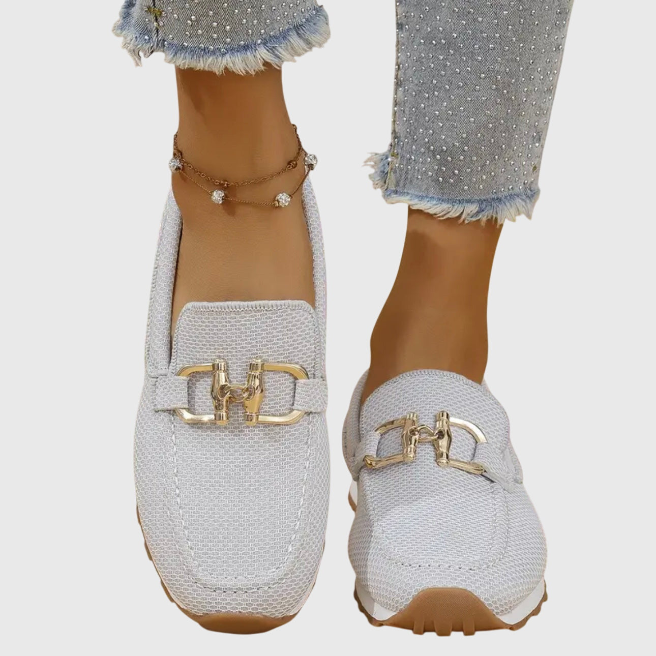 Louna – Mocassins avec détail chaîne femme