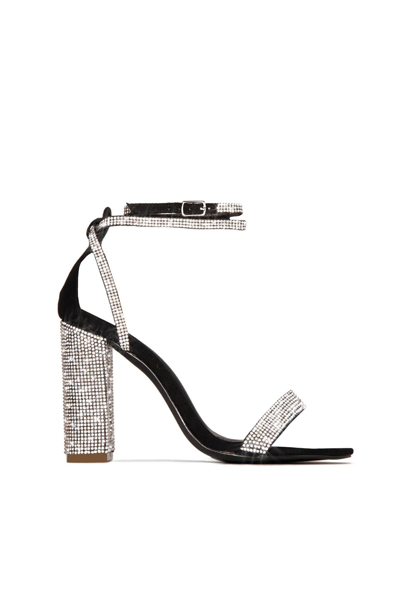 Iris – Sandales à Talons Hauts avec Brides Strassées