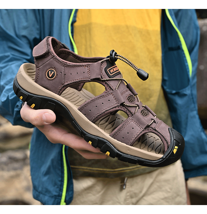 Sandales homme style alpin – robustes, confortables et idéales pour l’été