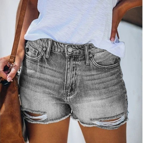 Apolline – Short en denim femme