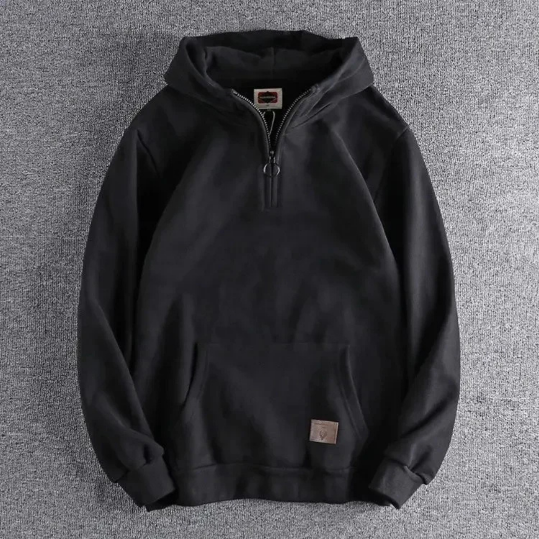 Nicolas - Sweat à capuche zippé homme