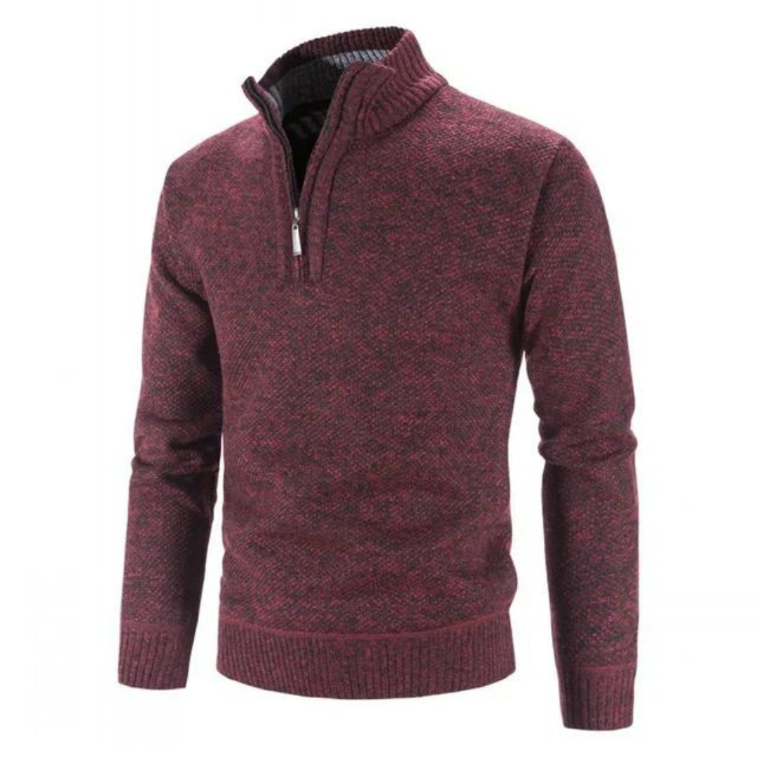 Hugo - Pull à demi-zip homme