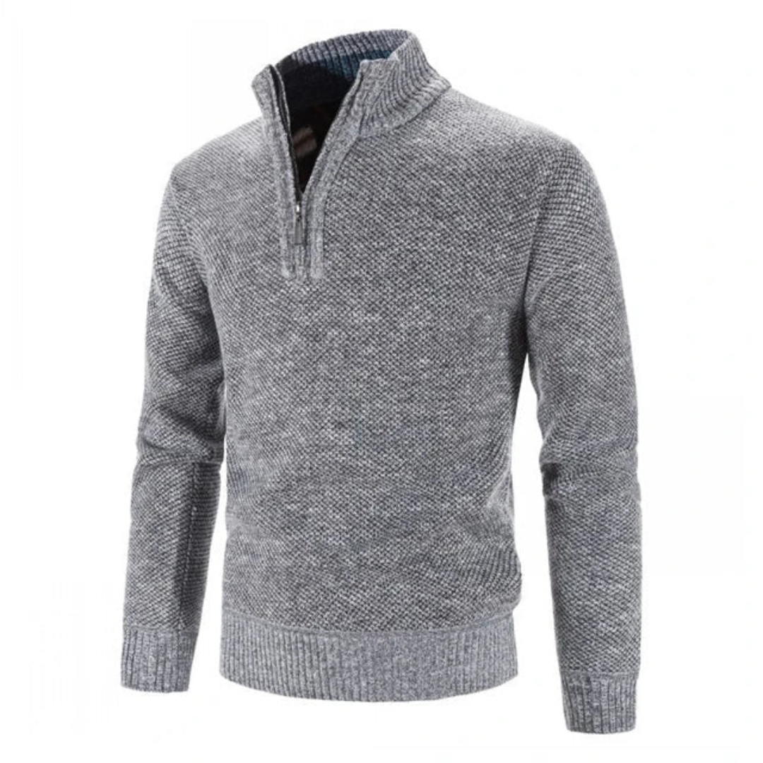 Hugo - Pull à demi-zip homme