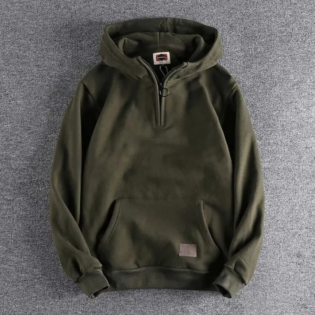 Nicolas - Sweat à capuche zippé homme