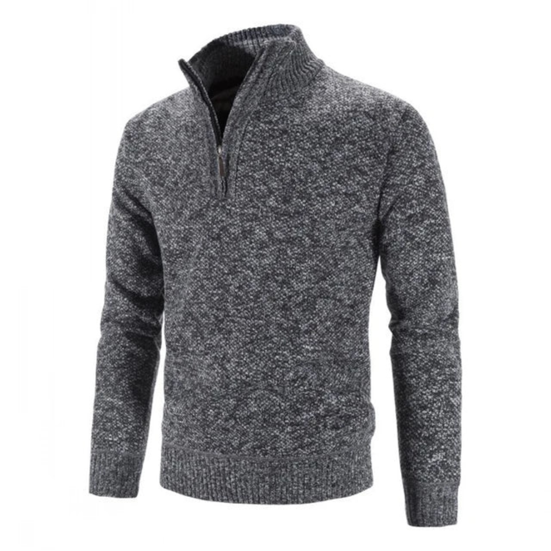 Hugo - Pull à demi-zip homme