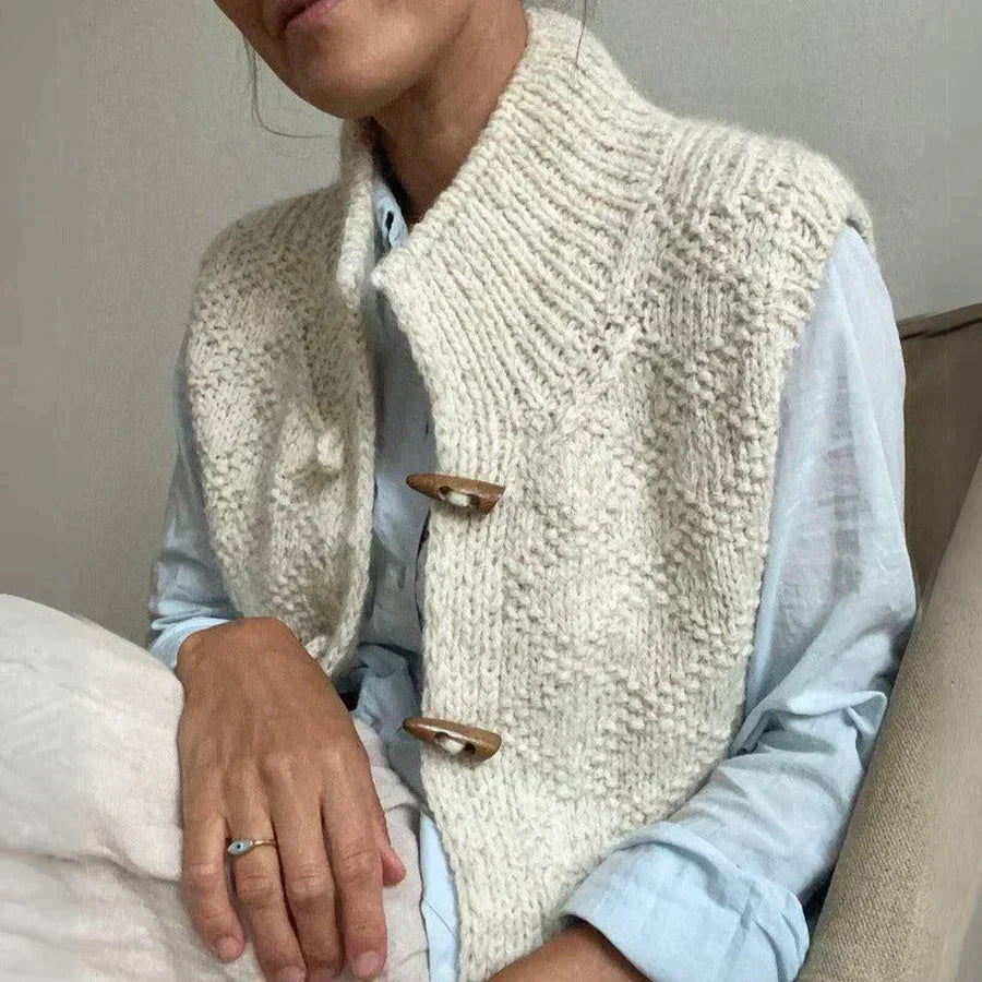 Élise – Gilet sans manches femme