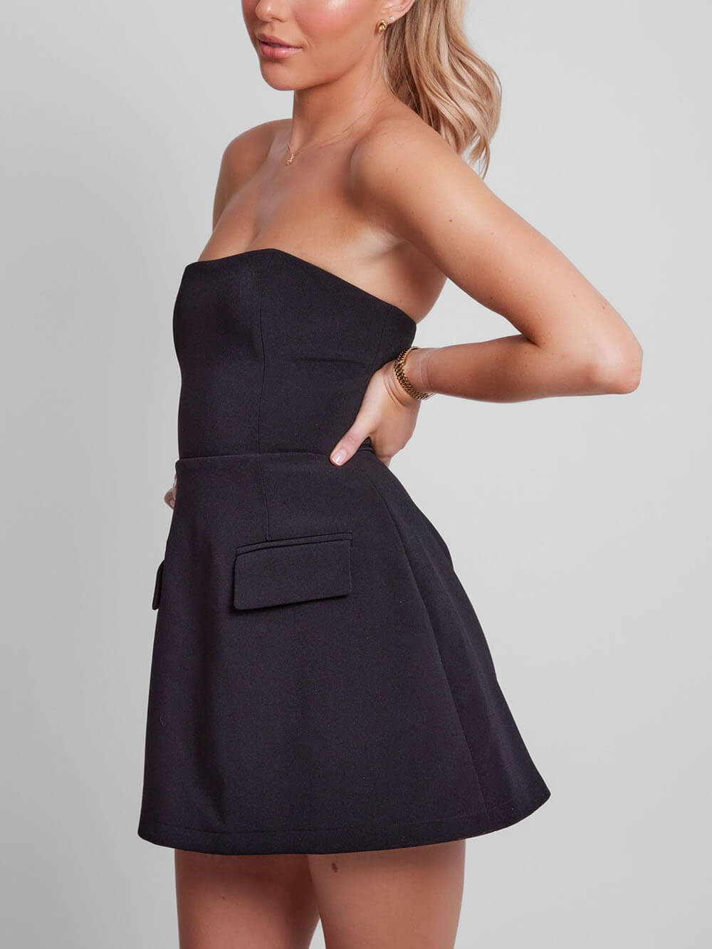 Agathe – Robe bustier d'été élégante femme