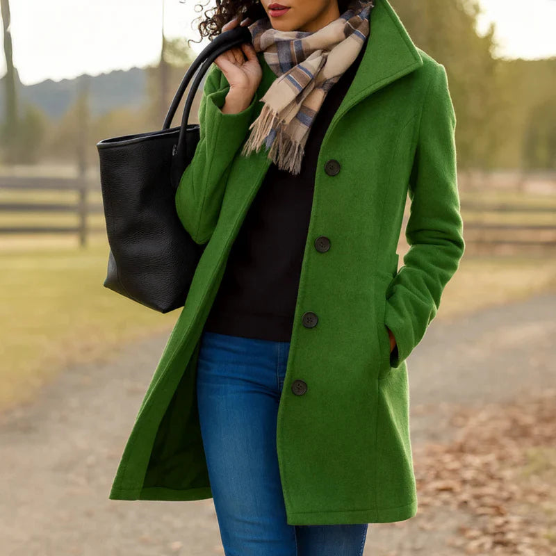 Élodie – Manteau femme long