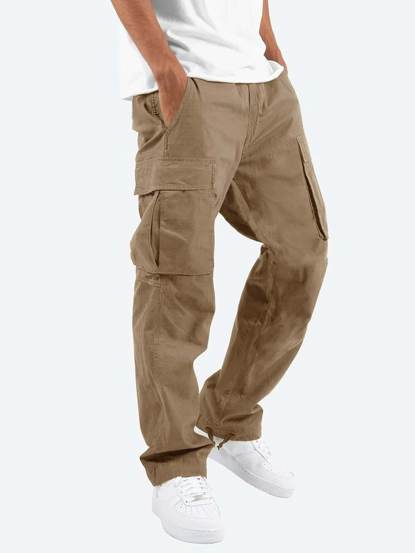 Pantalon cargo homme – confort décontracté et style affirmé pour la mi-saison