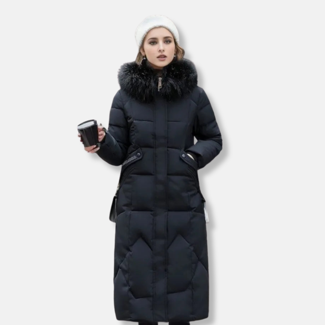 Marion – Long manteau puffer matelassé femme