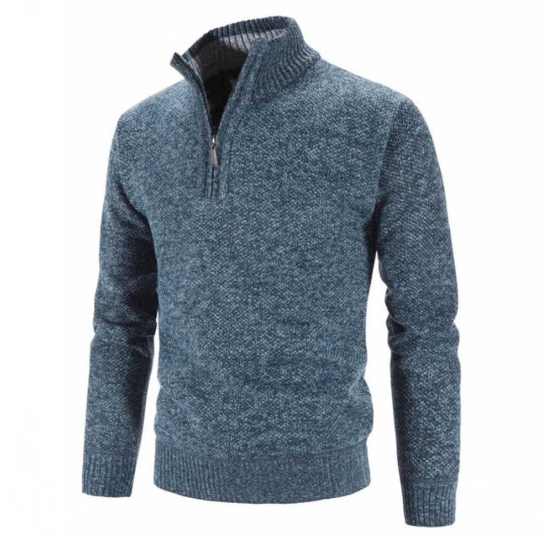 Hugo - Pull à demi-zip homme
