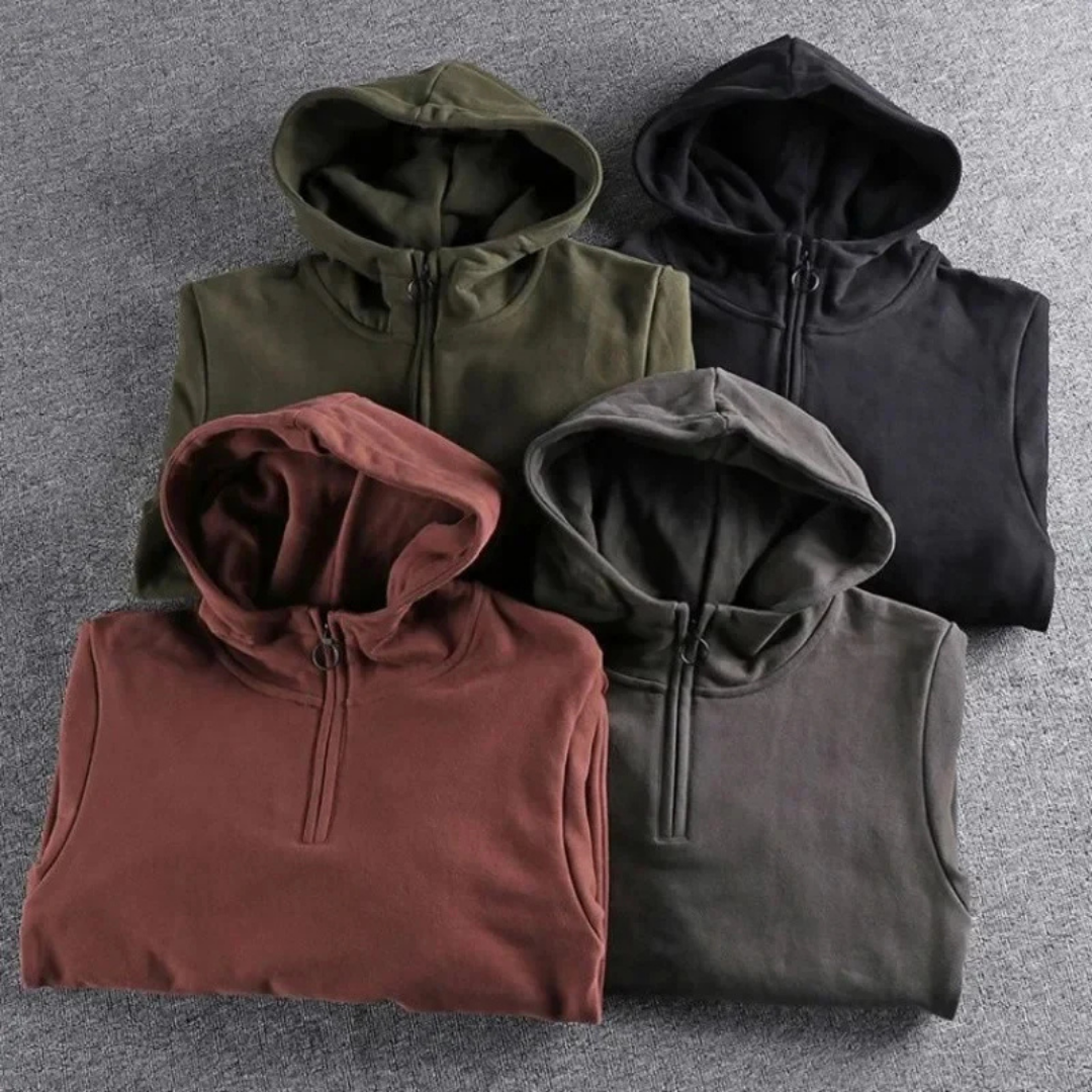 Nicolas - Sweat à capuche zippé homme