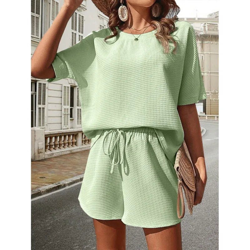 Zara – Ensemble festival avec top ample et short femme