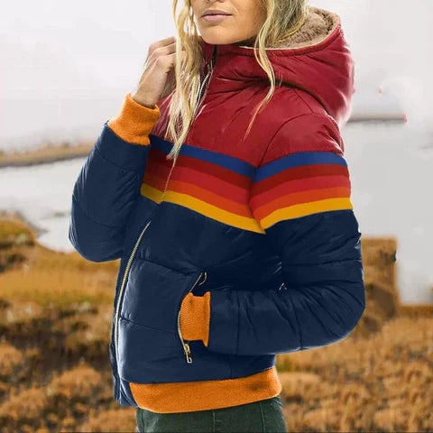 Estelle – Veste femme hiver style rétro