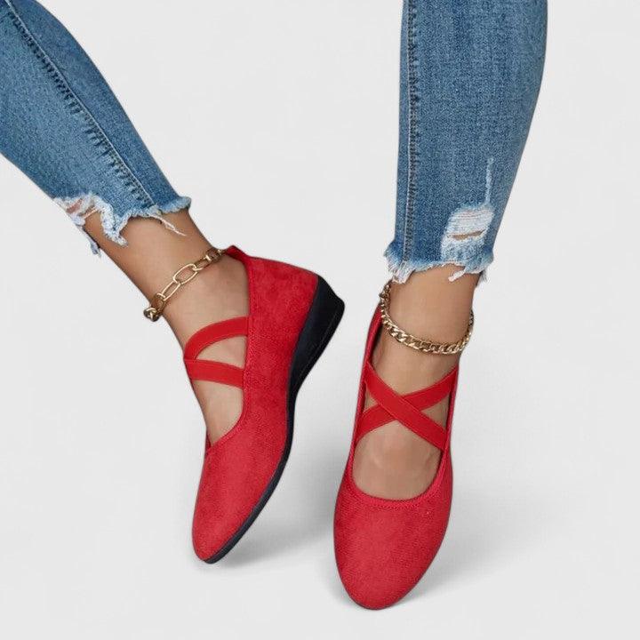 Élina – Ballerines compensées femme