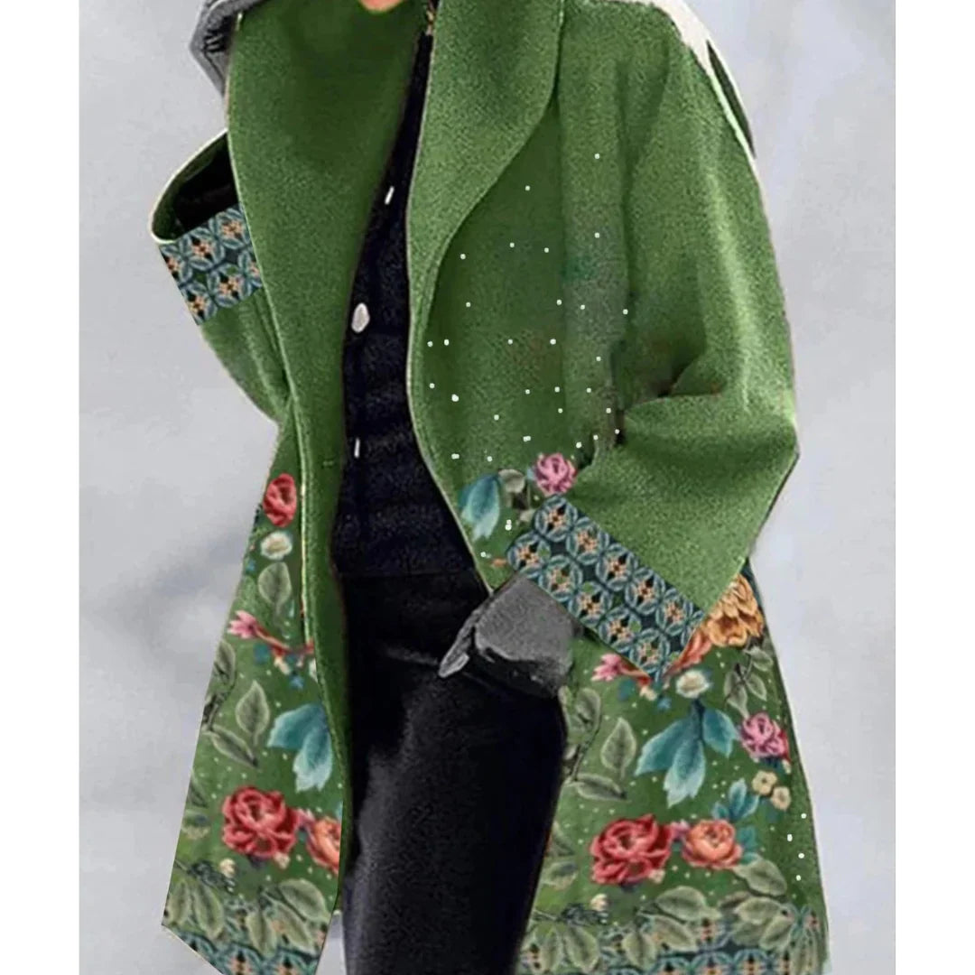 Clémence – Manteau femme brodé