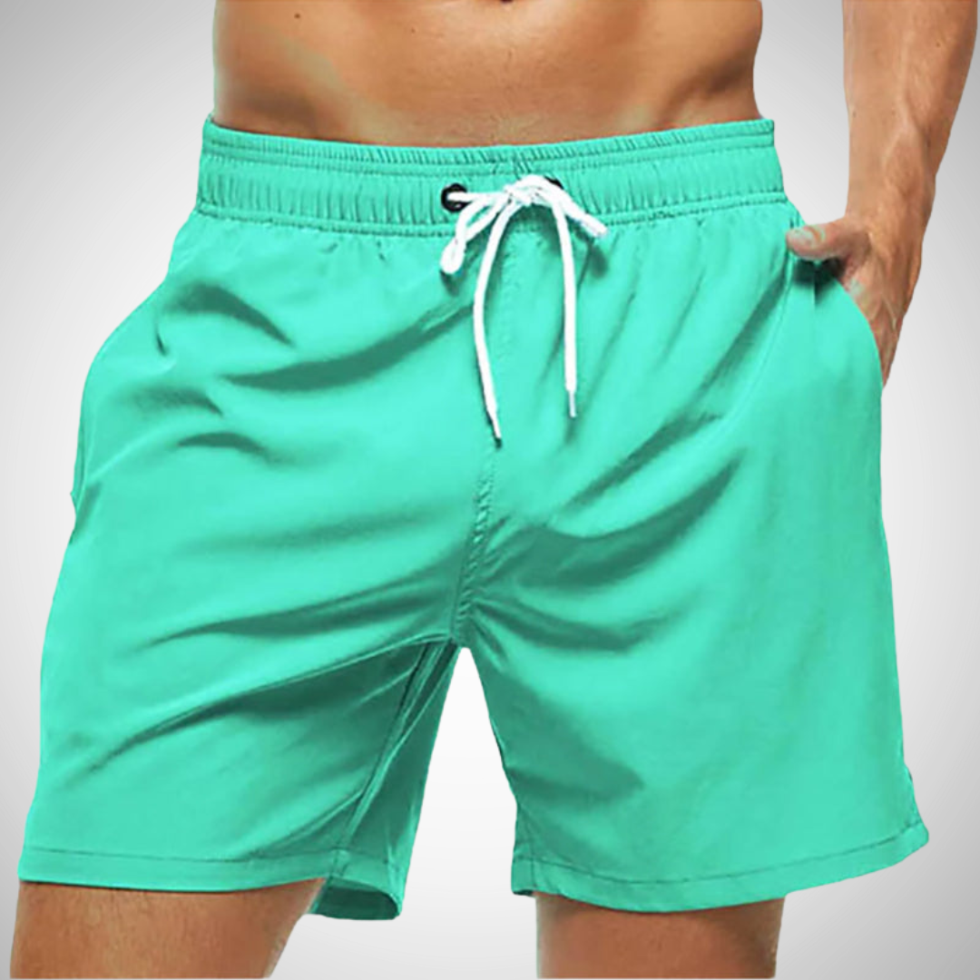Mathis – Short de bain confortable uni homme
