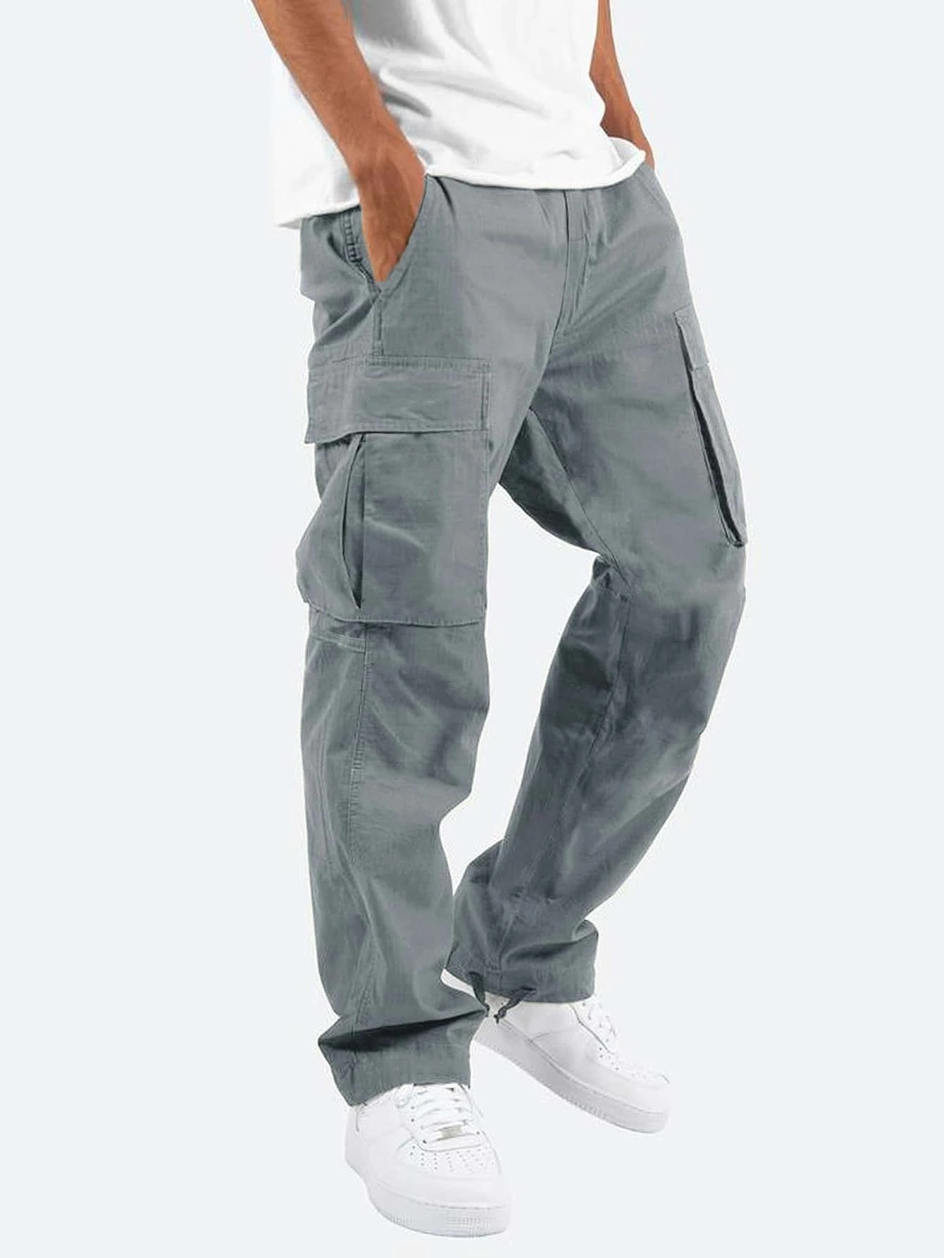 Pantalon cargo homme – confort décontracté et style affirmé pour la mi-saison