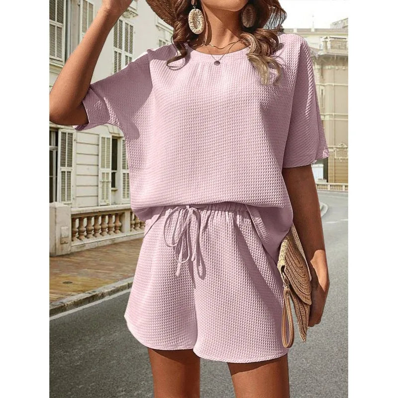 Zara – Ensemble festival avec top ample et short femme